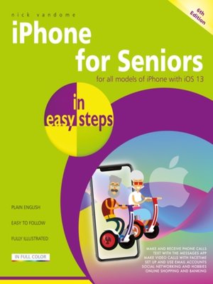 cover image of iPhone for Seniors in easy steps